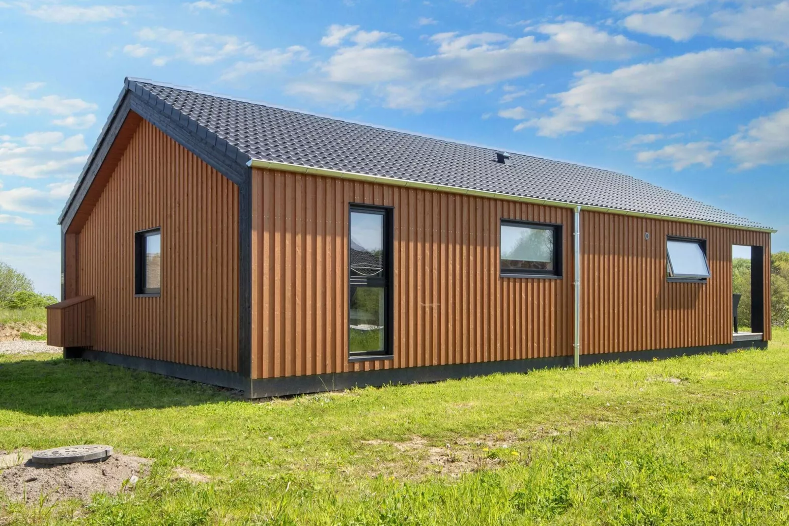 5 Sterne Ferienhaus in Augustenborg-By Traum-Außenbereich