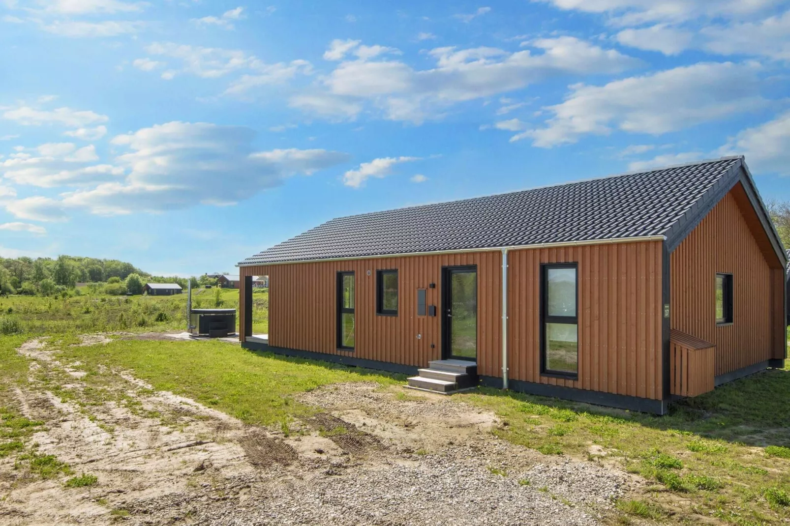 5 Sterne Ferienhaus in Augustenborg-By Traum-Außenbereich