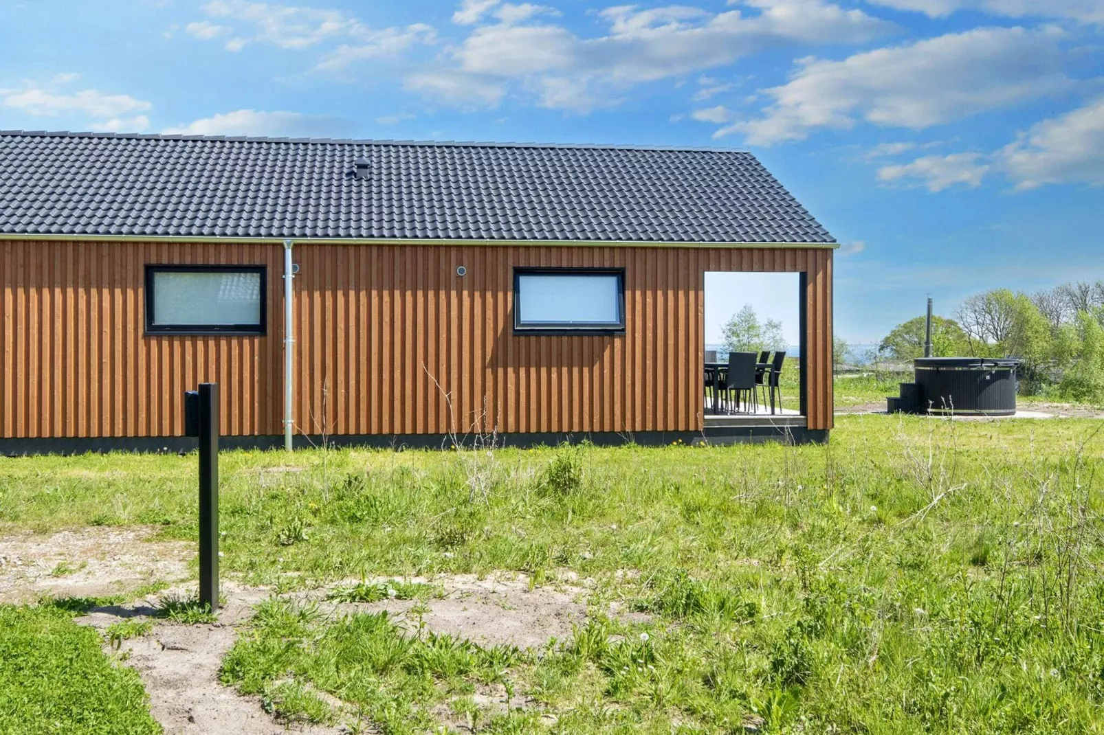 5 Sterne Ferienhaus in Augustenborg-By Traum-Außenbereich