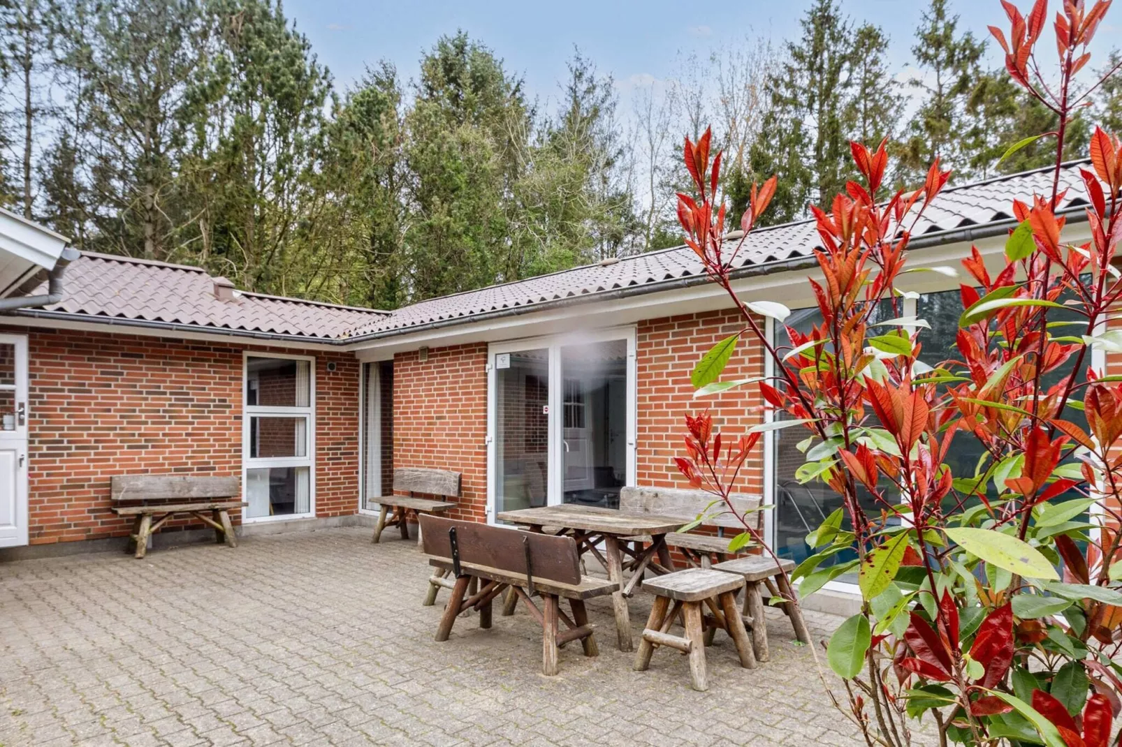 4 Sterne Ferienhaus in Øster Assels-By Traum-Außenbereich