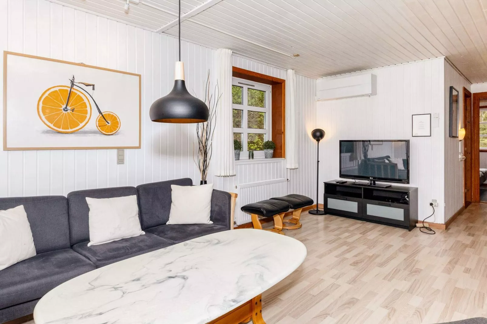 4 Sterne Ferienhaus in Øster Assels-By Traum-Innen