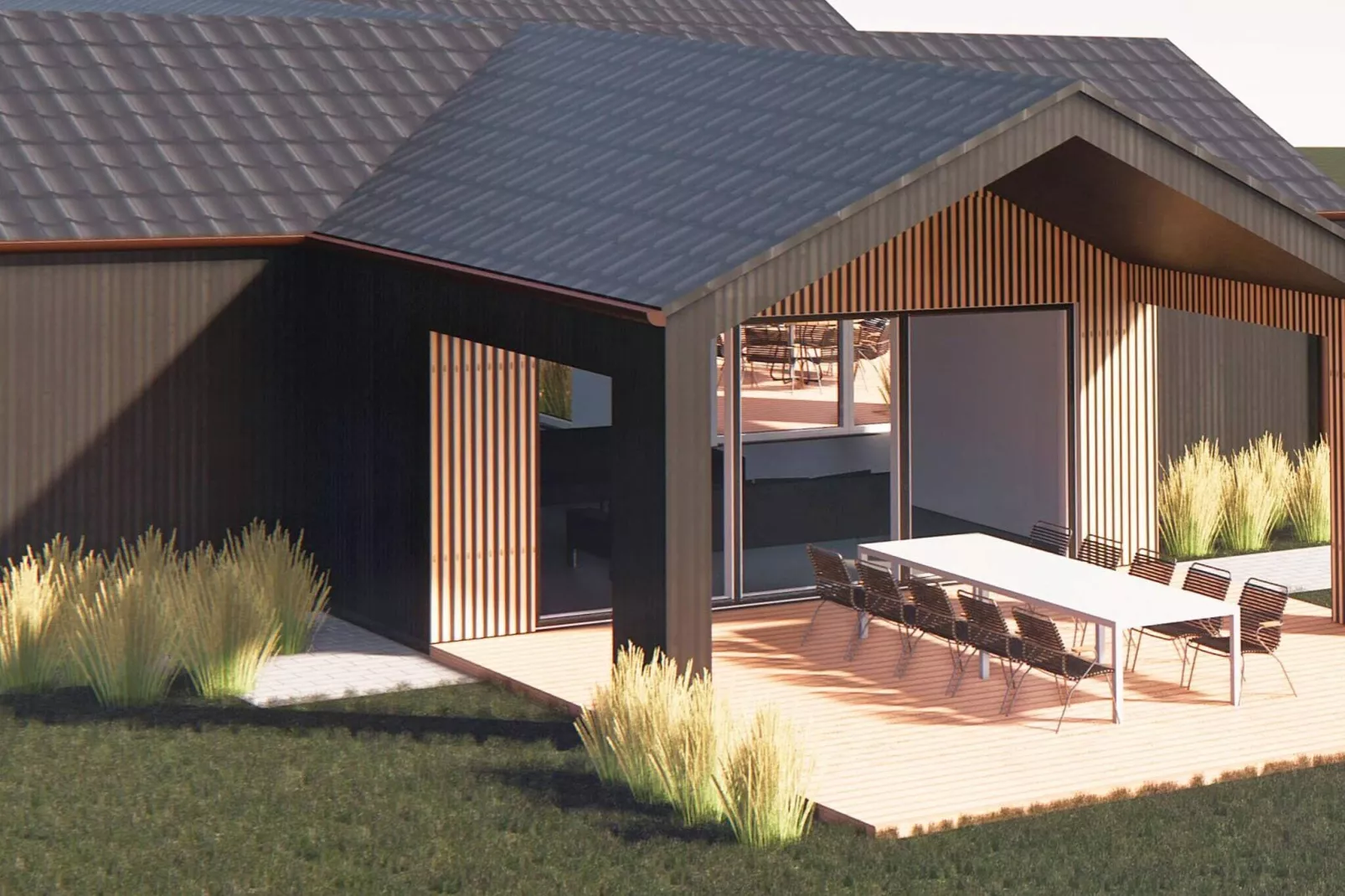 5 etoiles maison de vacances a Børkop-By Traum-Extérieur
