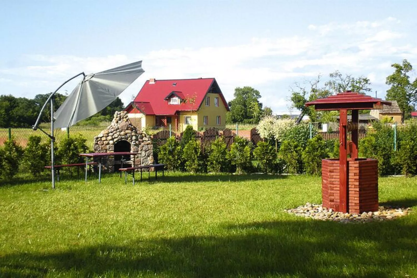 Holiday home in Stepnica for 6 persons LESN-Gardens summer