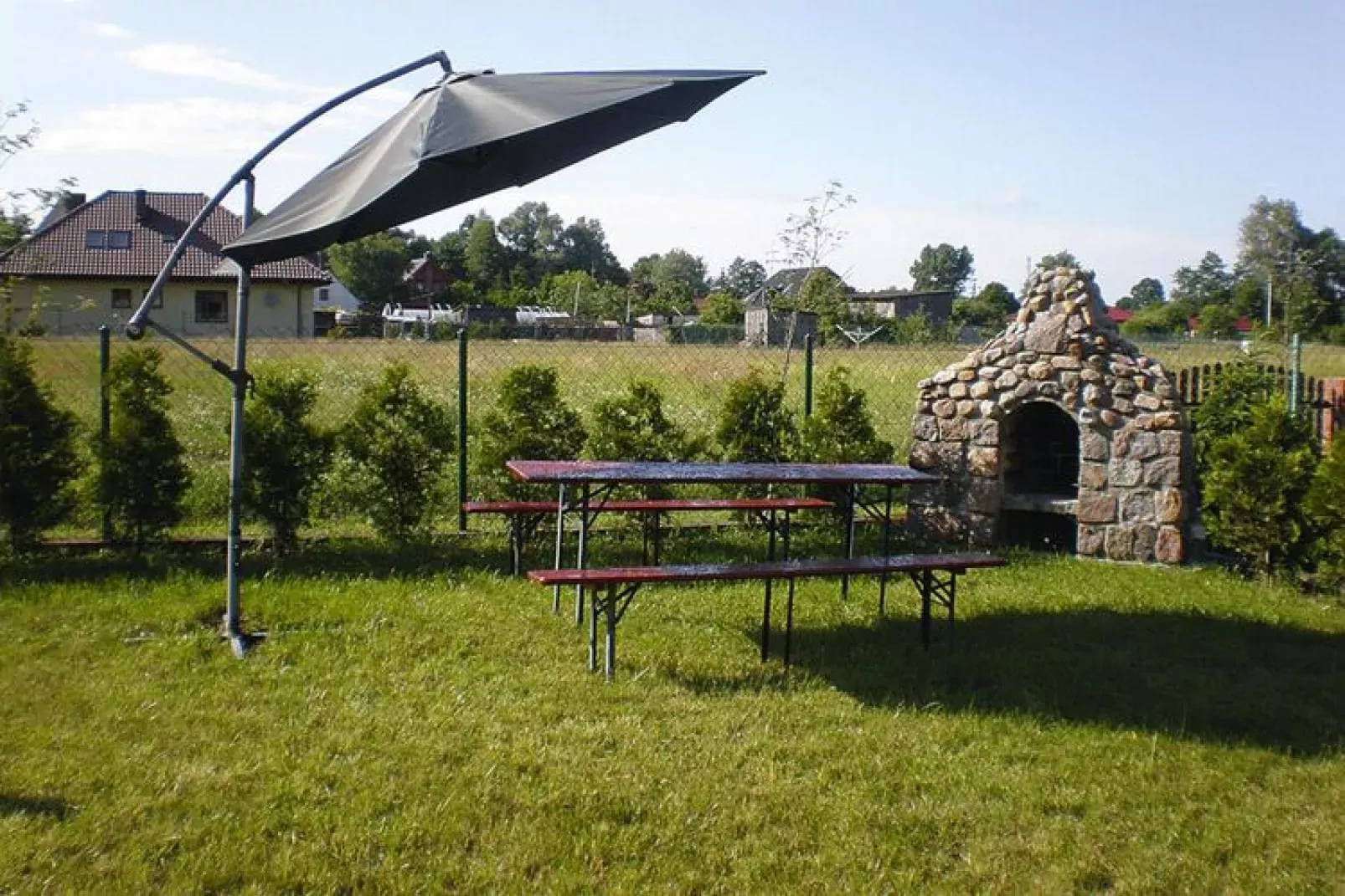 Holiday home in Stepnica for 6 persons LESN-Gardens summer