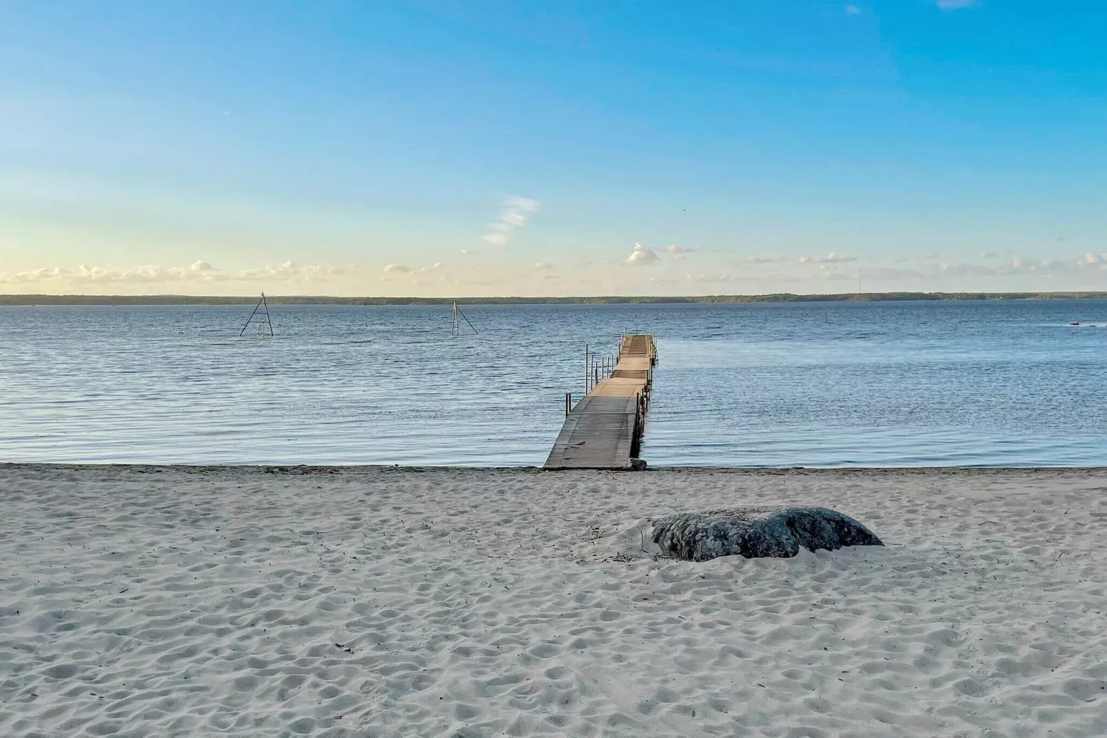 4 star holiday home in SÖLVESBORG-Water view