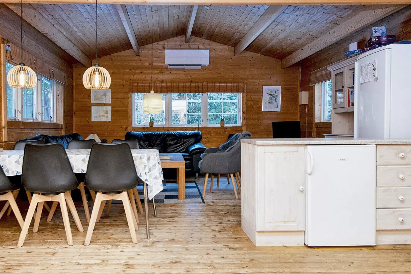 Maison de vacances pour 6 a Fårvang-By Traum