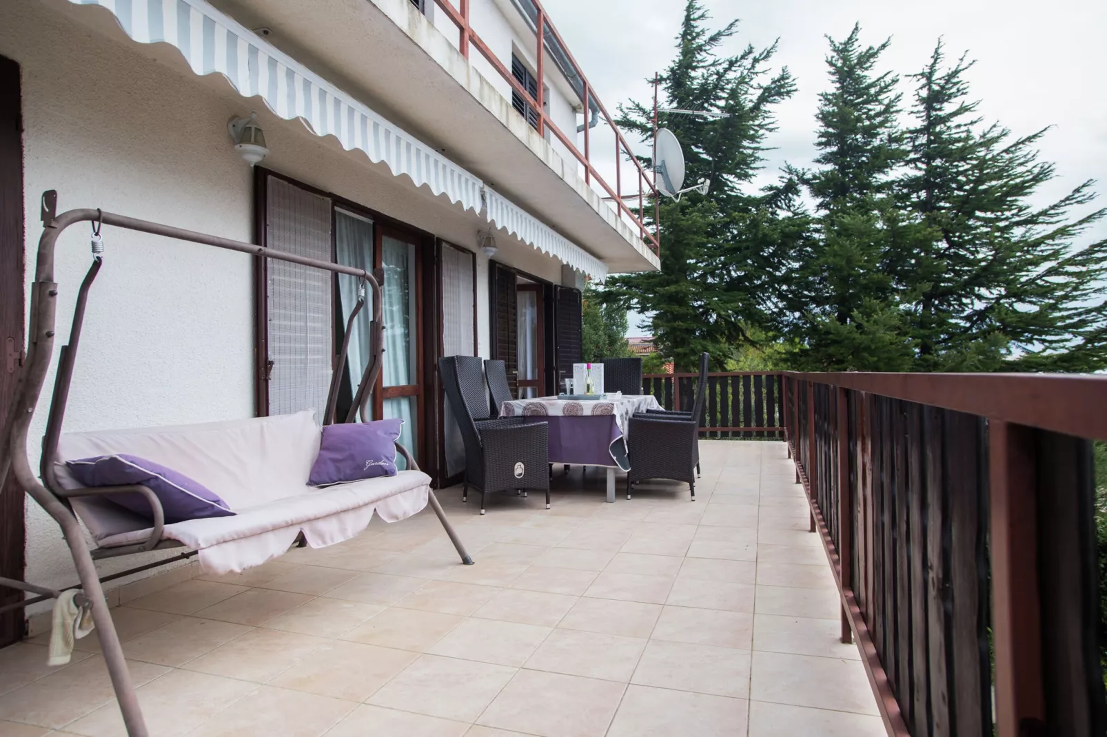 Apartment Matija 1-Terrace balcony