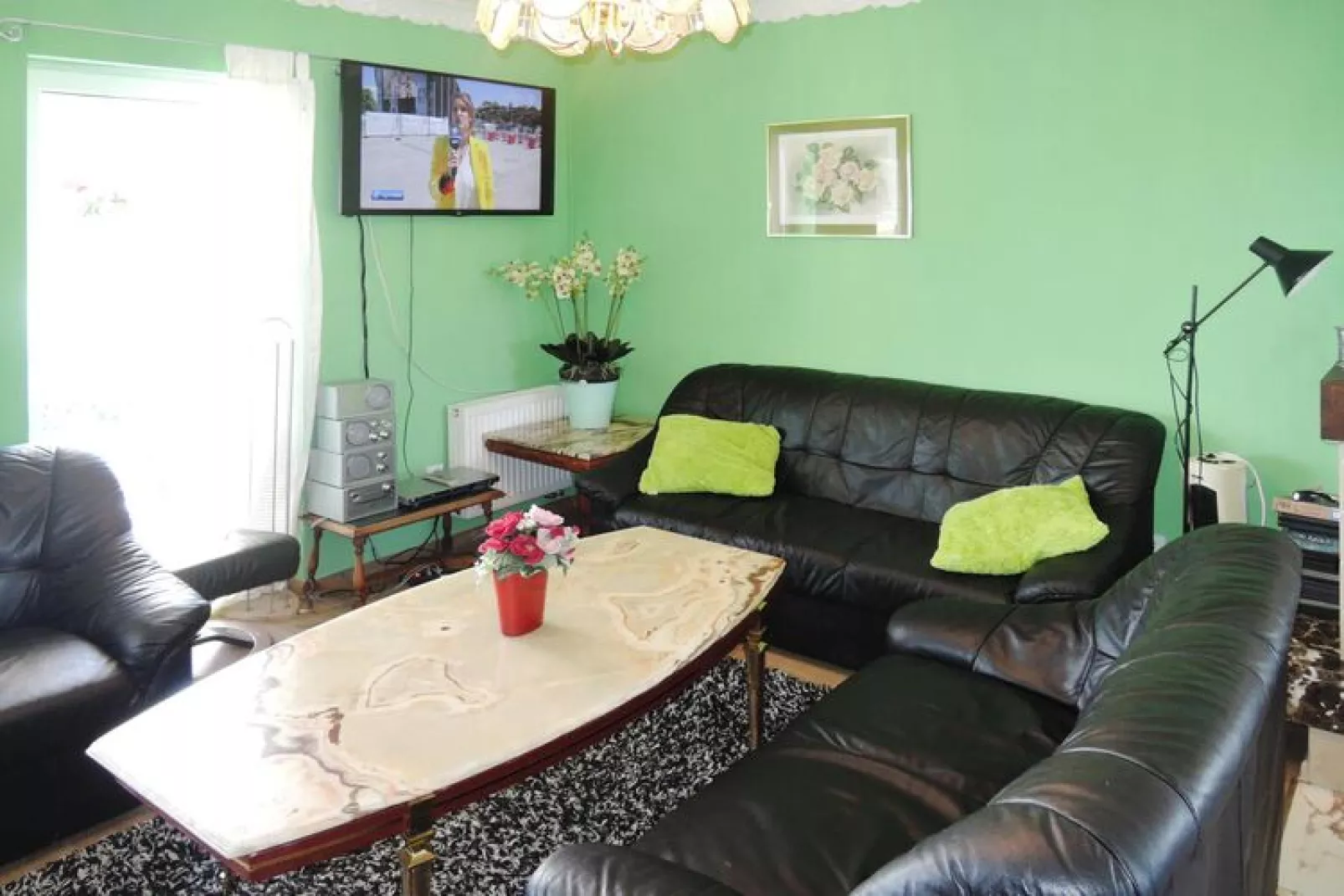 Holiday Home in Nowe Warpno Oranges Haus-Living room