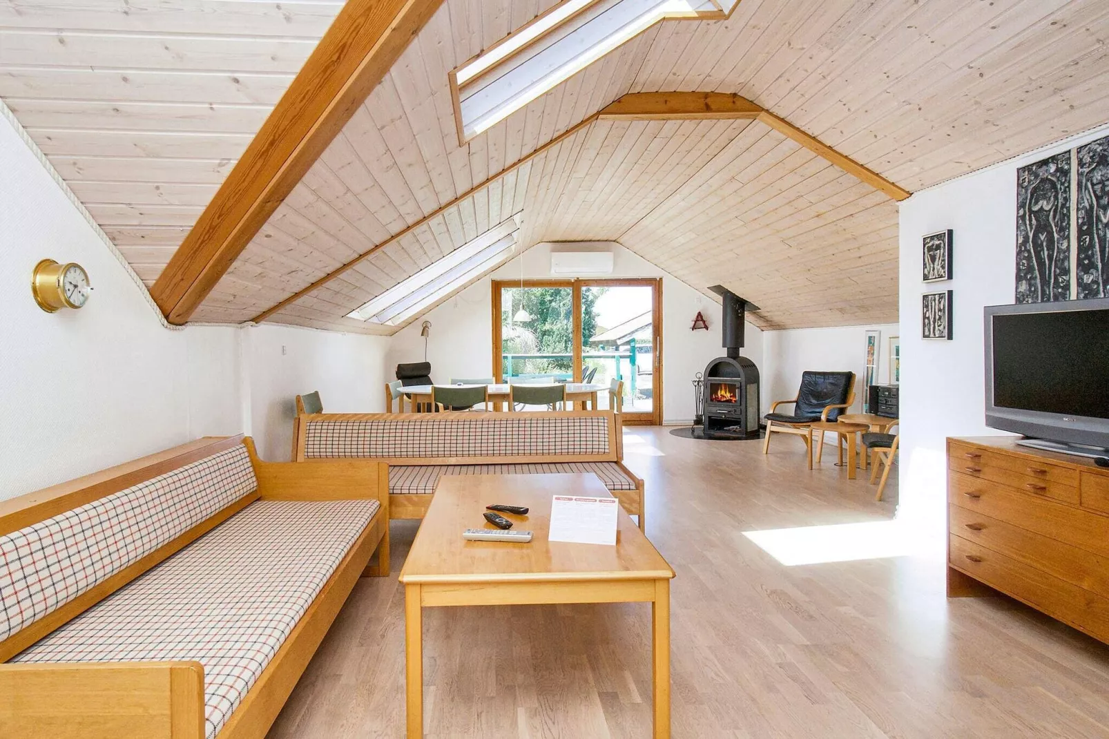 Maison de vacances pour 6 a Skibby-By Traum
