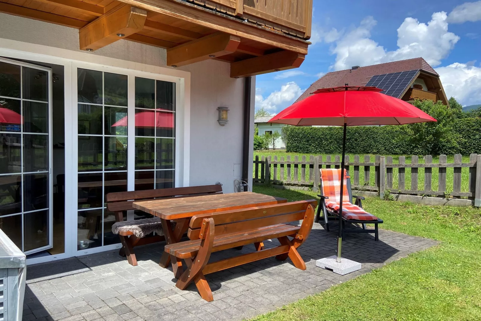 Appartement An der Piste-Gardens summer