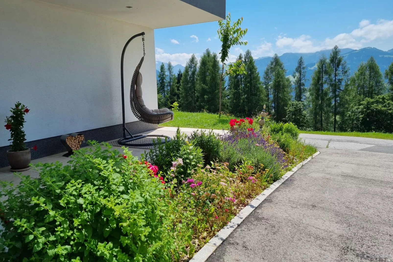 Apartment Bergblick-Terrace balcony