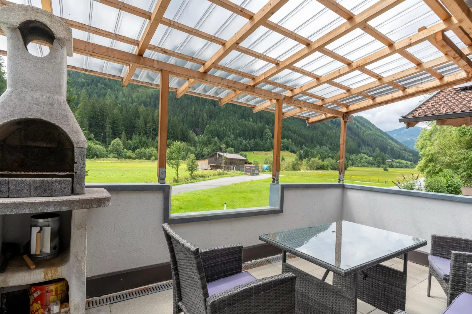 Ferienwohnung Hollaus-Terrace balcony