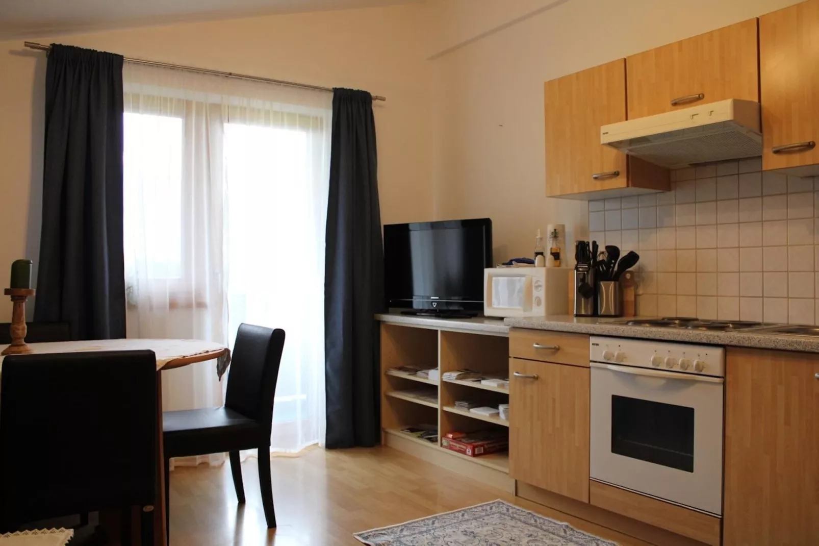 Ferienwohnung am Bio-Bauernhof-Kitchen