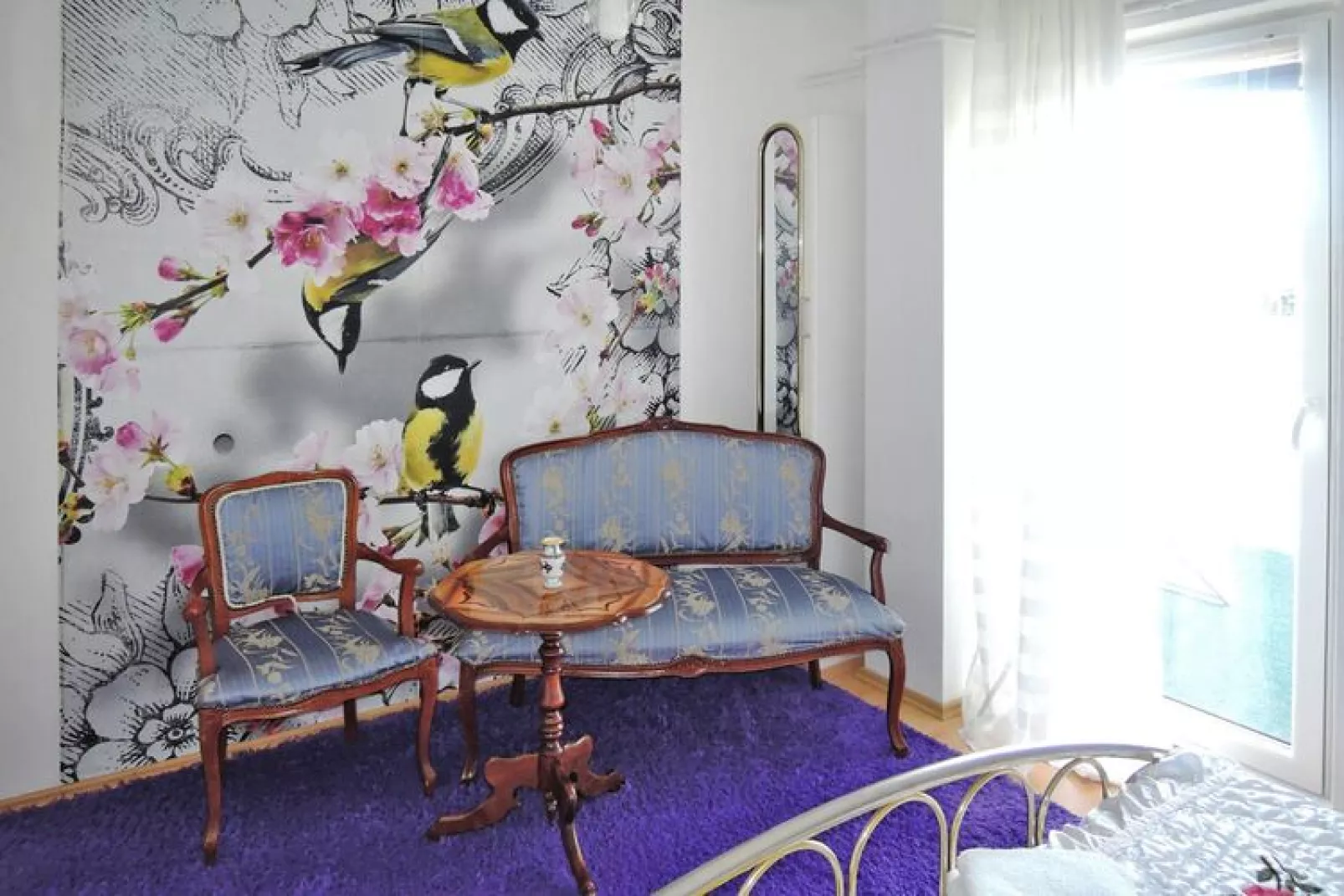 Holiday home in Nowe Warpno - Rosarotes Haus for 6 persons-Living room