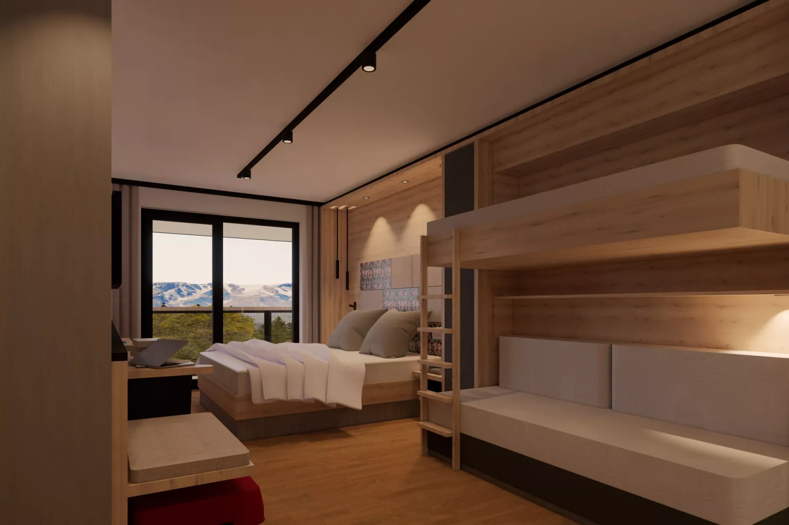 Rocking home - Chalet / SO-SO-Bedroom