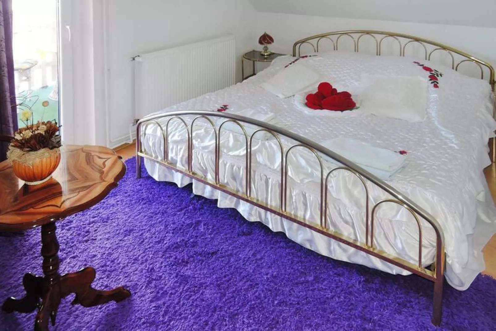 Holiday home in Nowe Warpno - Rosarotes Haus for 6 persons-Bedroom