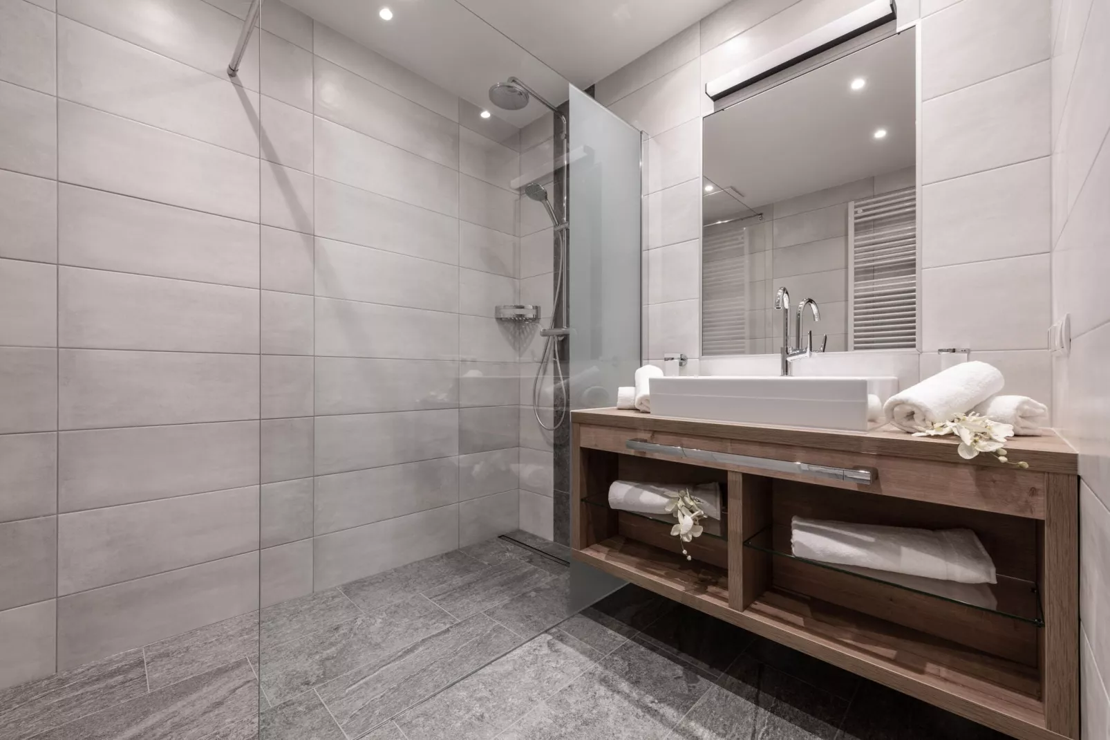 Gartenblick-Bathroom