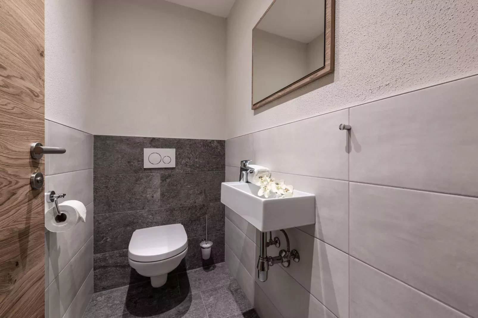Gartenblick-Bathroom