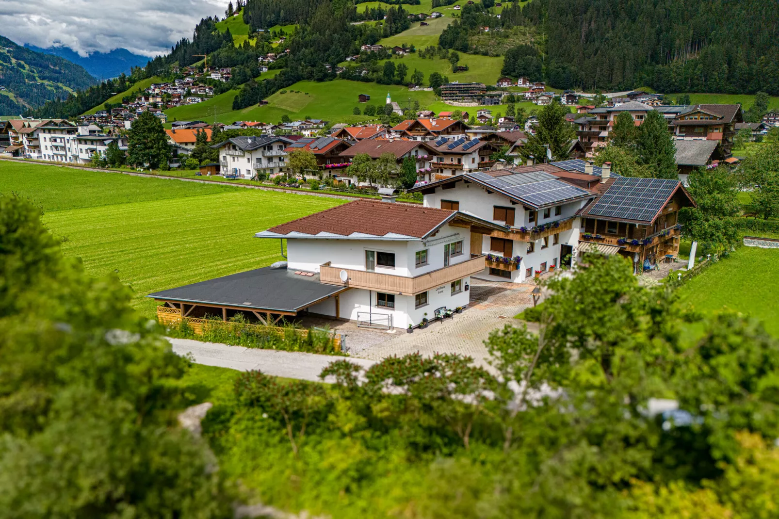 Landhaus Irena-Außenbereich Sommer