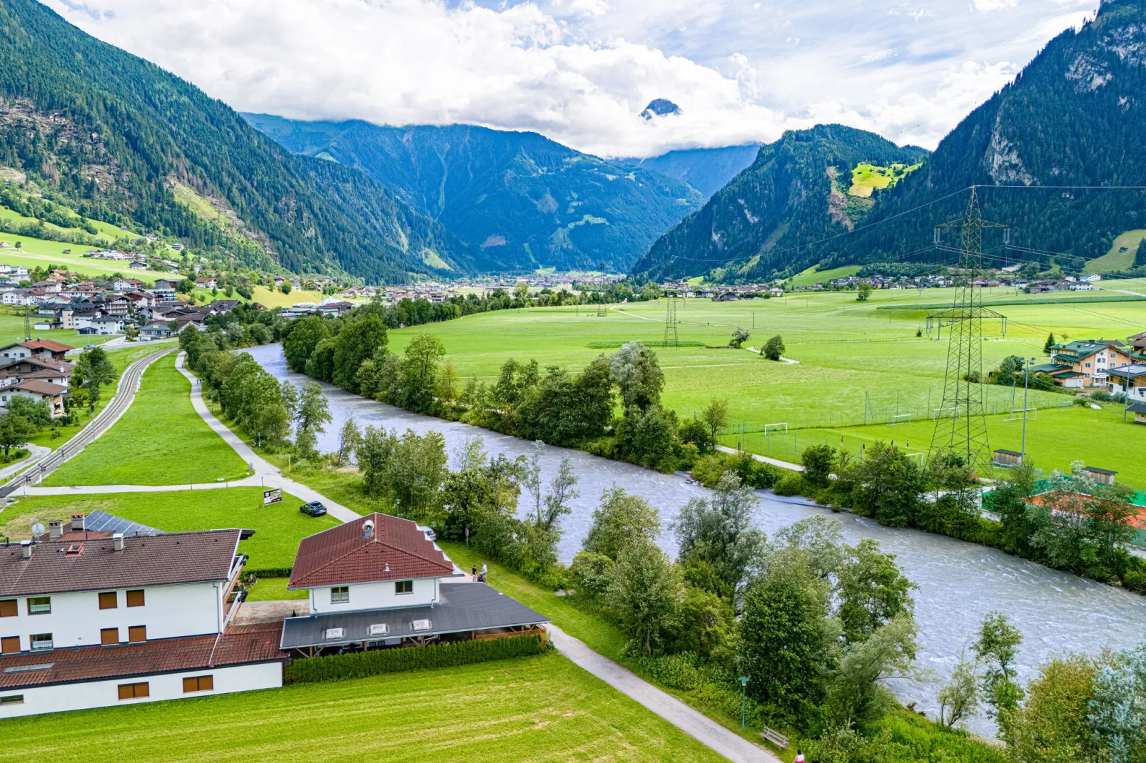 Landhaus Irena-Aussicht Sommer