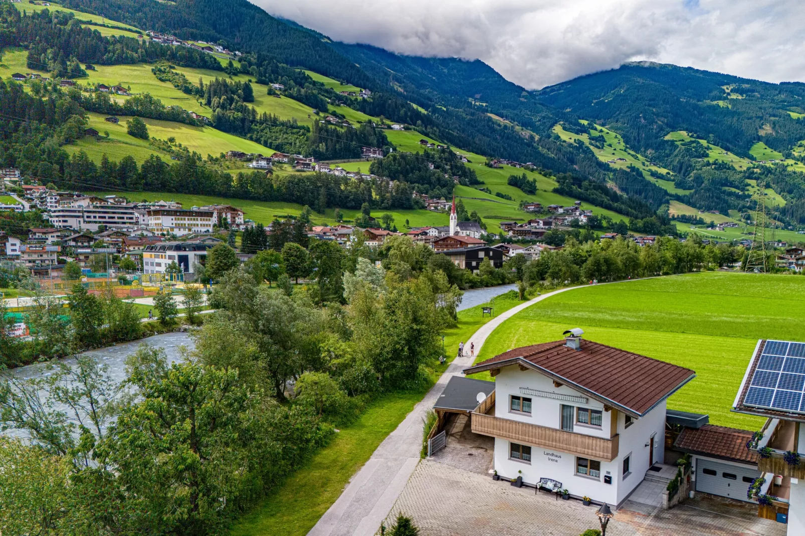 Landhaus Irena-Außenbereich Sommer