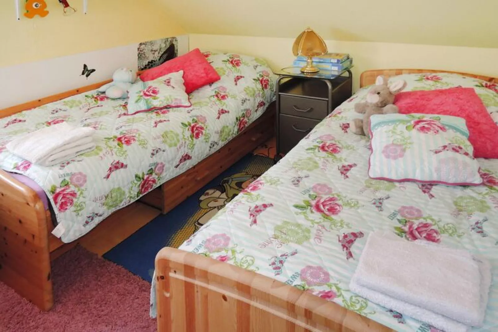 Holiday home in Nowe Warpno - Rosarotes Haus for 6 persons-Bedroom