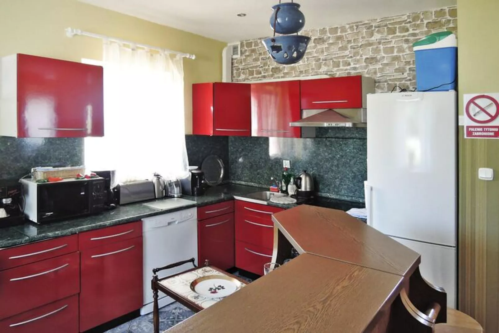 Holiday home in Nowe Warpno - Rosarotes Haus for 6 persons-Kitchen