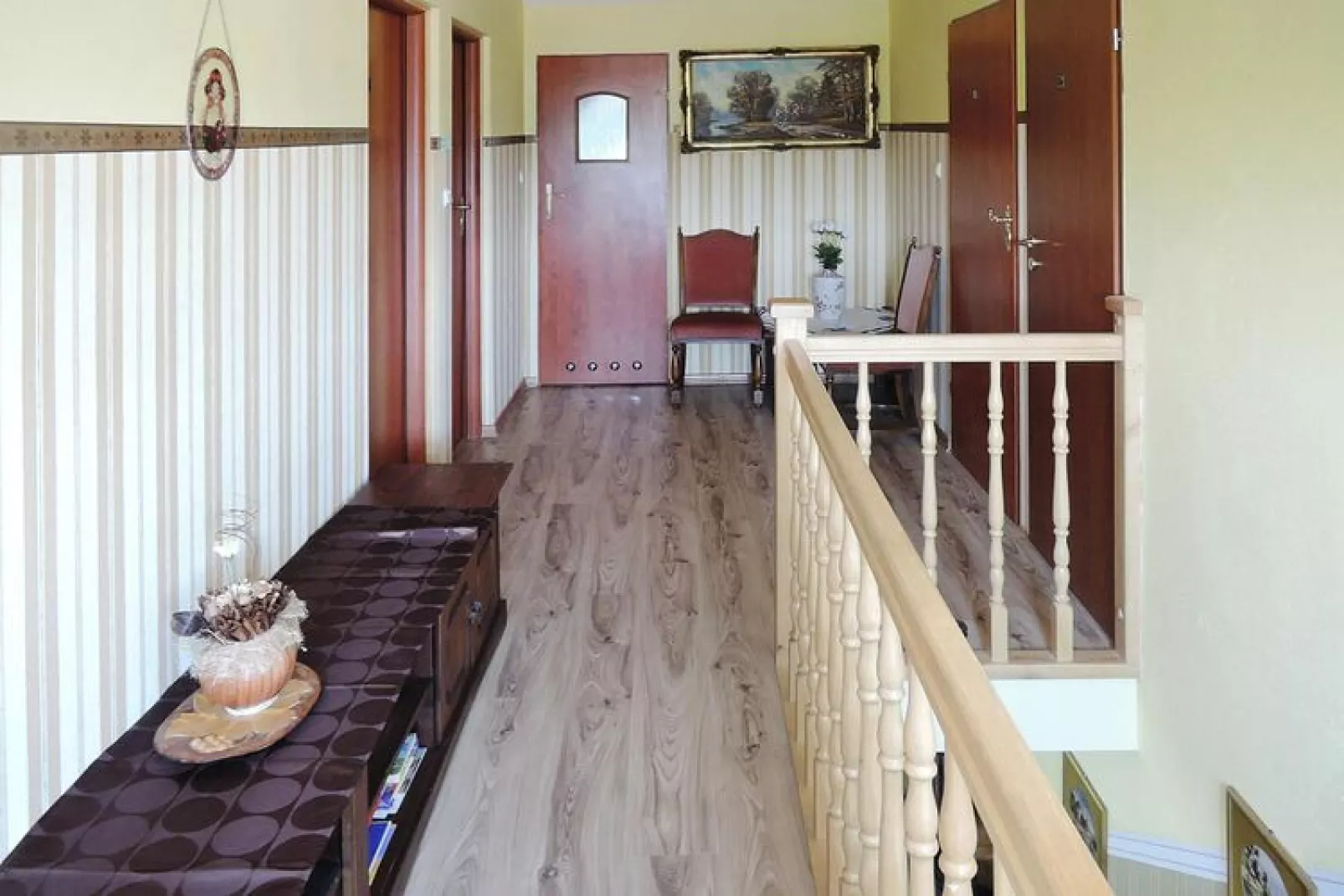Holiday home in Nowe Warpno - Rosarotes Haus for 6 persons-Reception hall