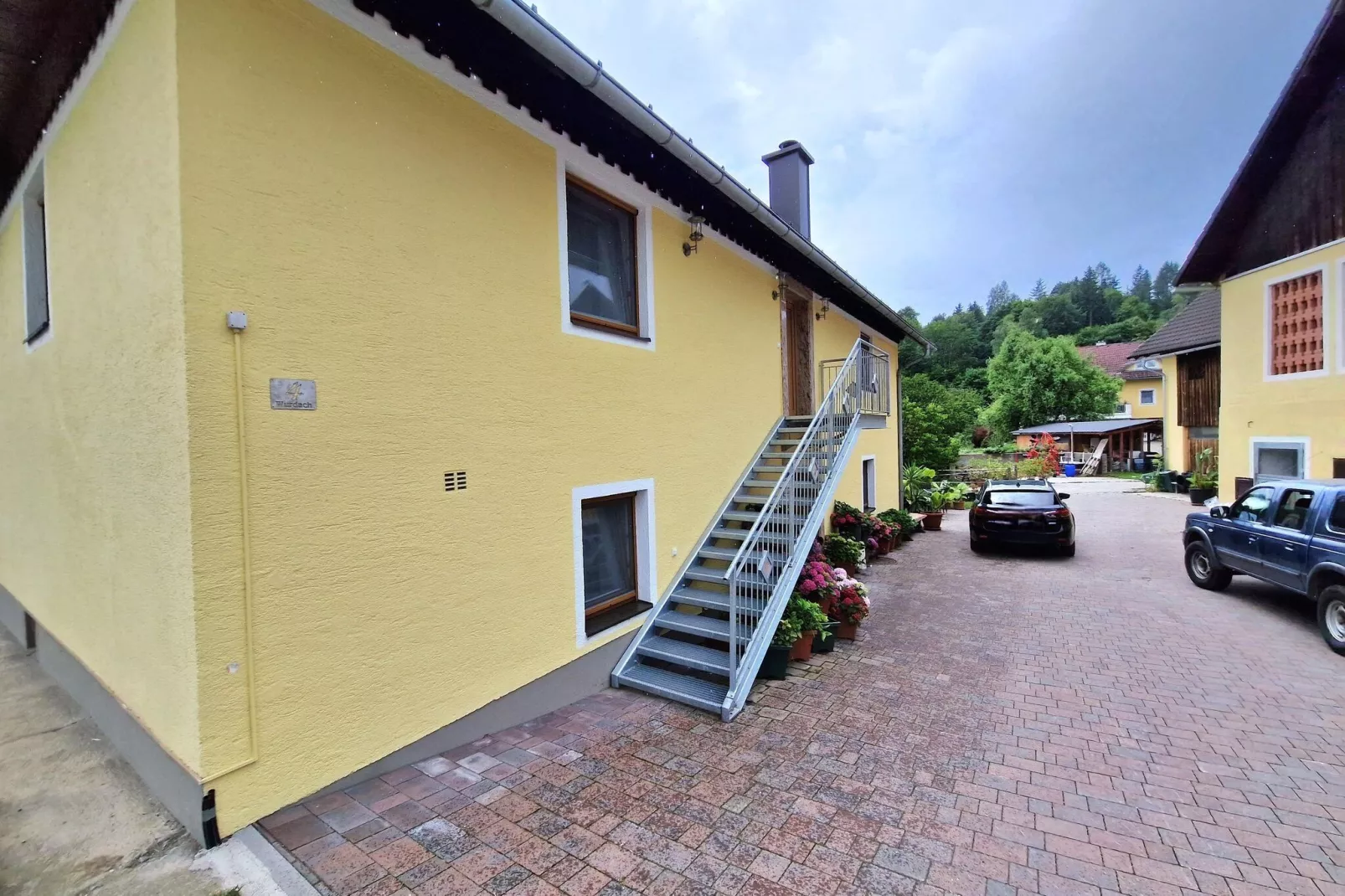 Bettinas Ferienwohnung OG-Extérieur été