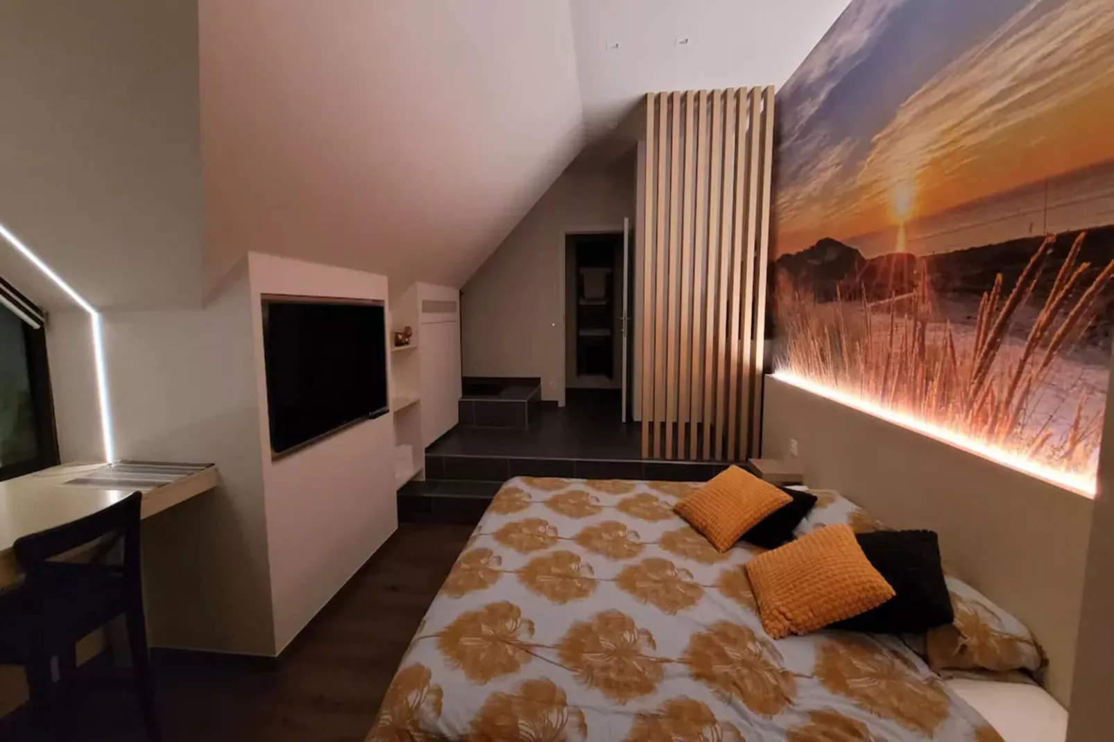 D'Ereplatse comfortkamer-Schlafzimmer