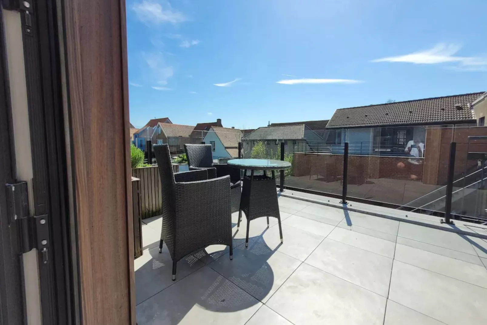 D'Ereplatse comfortkamer-Terrassenbalkon