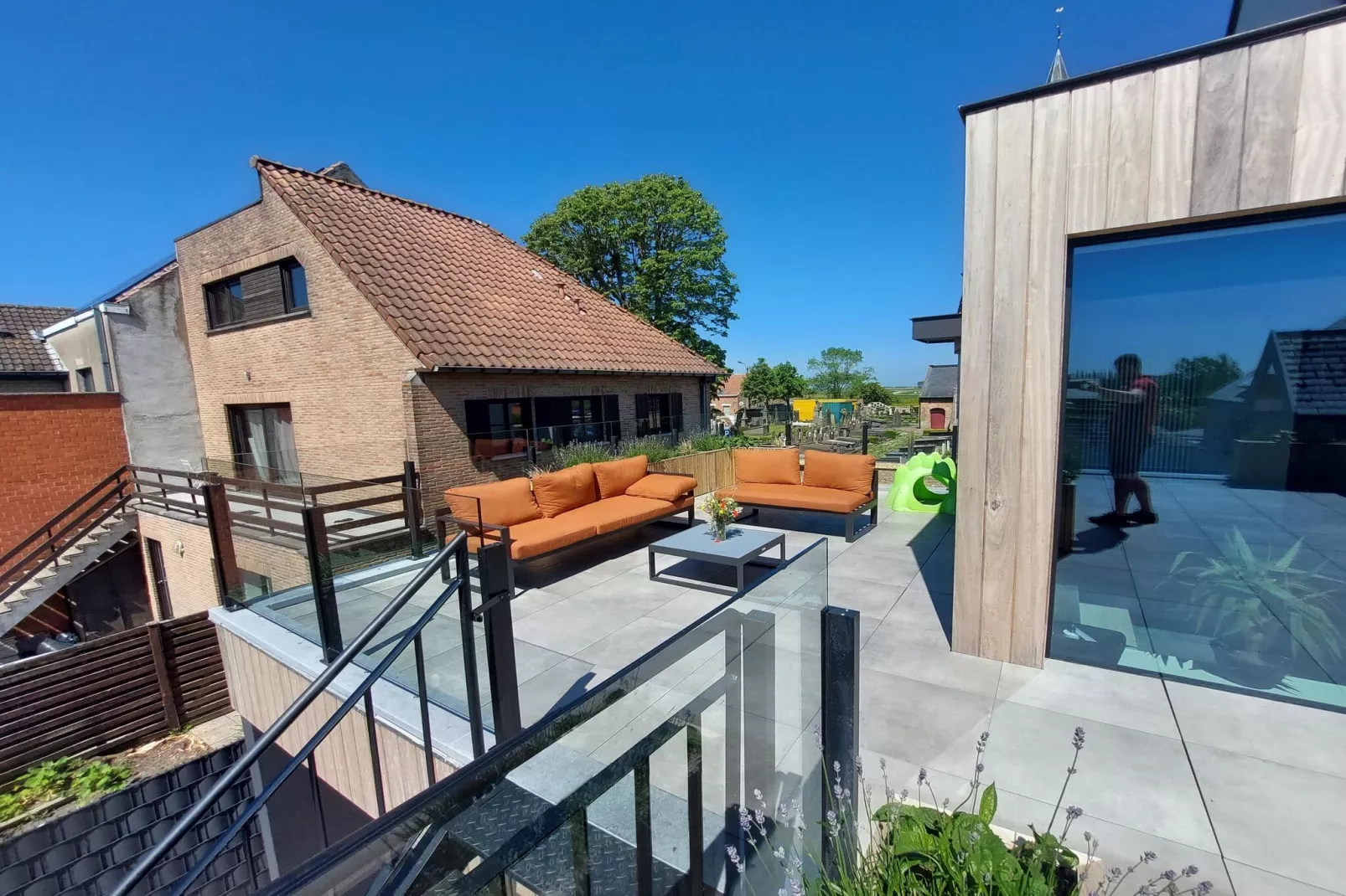D’Ereplatse Bed and Breakfast-Terrassenbalkon