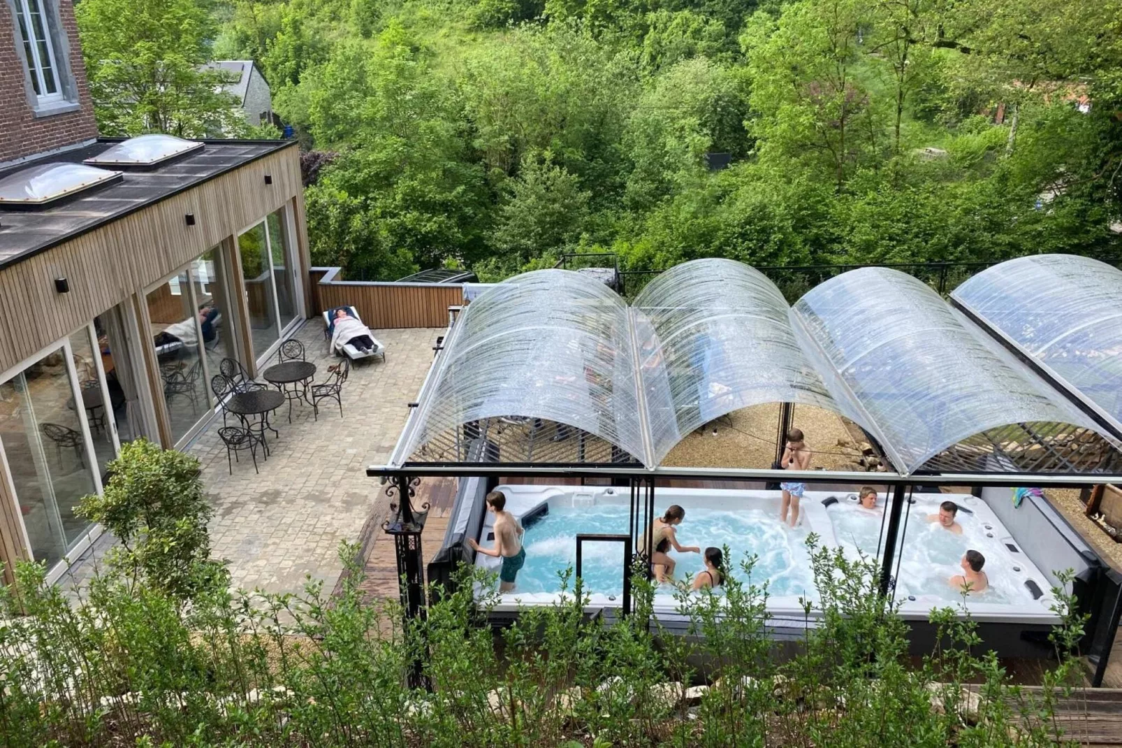 Manoir de Goyet-Schwimmbad