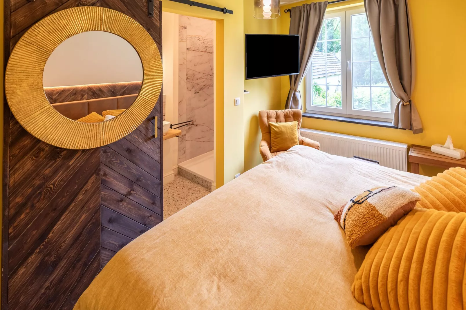 Manoir de Goyet-Schlafzimmer