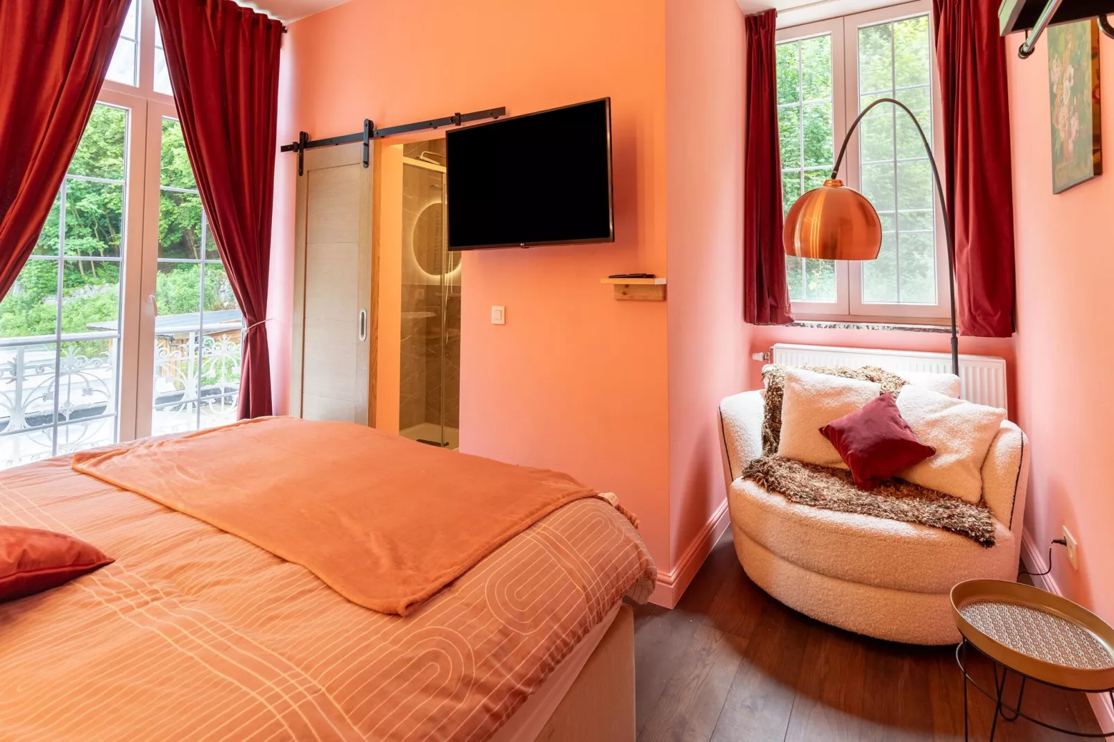 Manoir de Goyet-Schlafzimmer