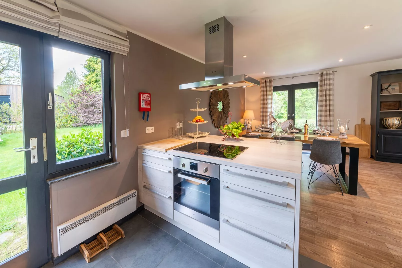 La maison du fagnard-Kitchen