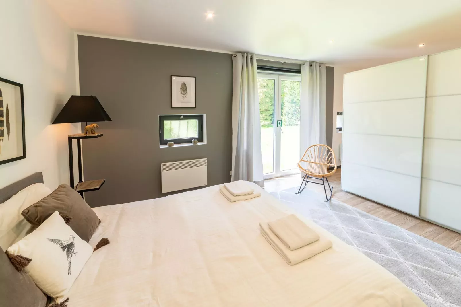 La maison du fagnard-Bedroom