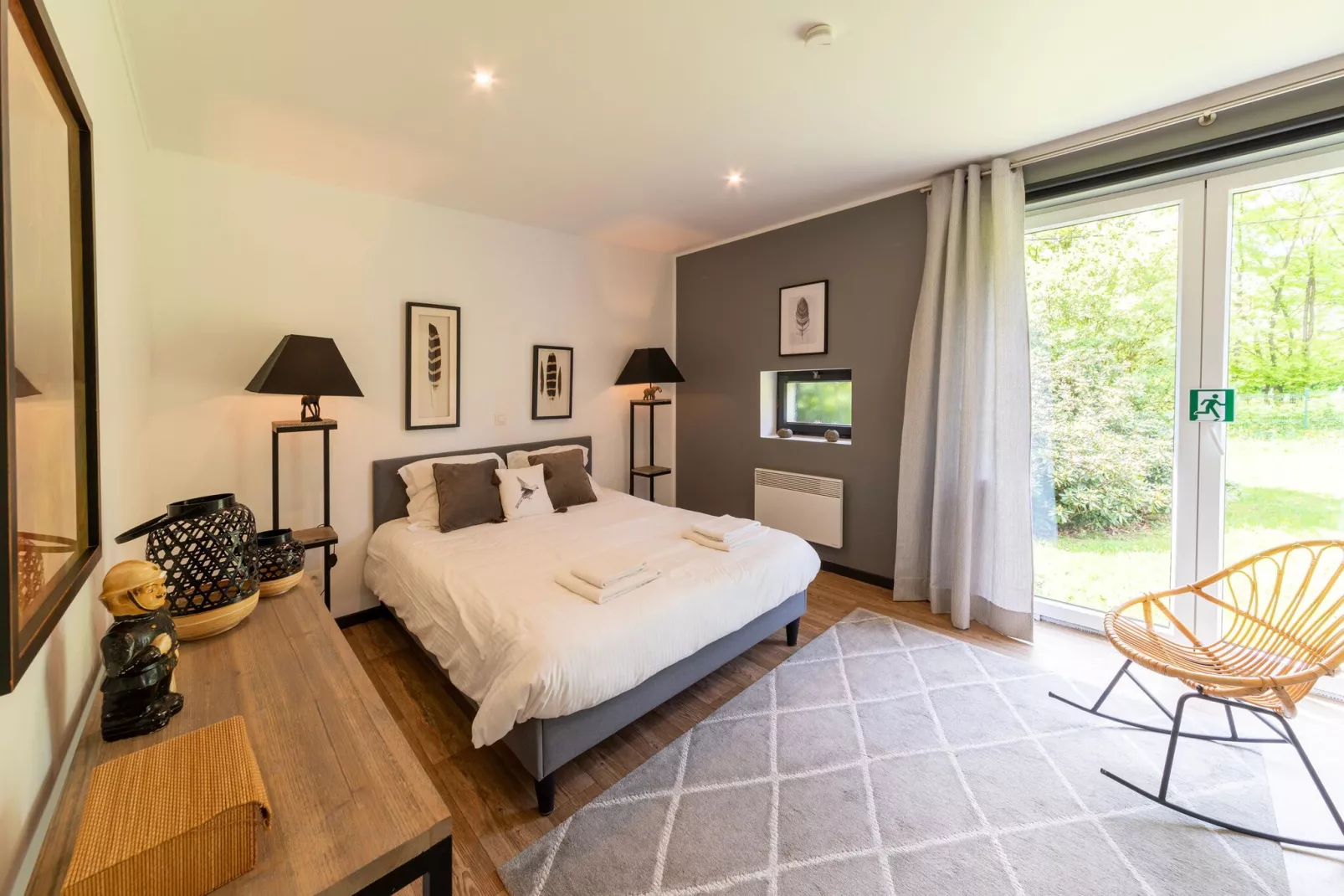 La maison du fagnard-Bedroom