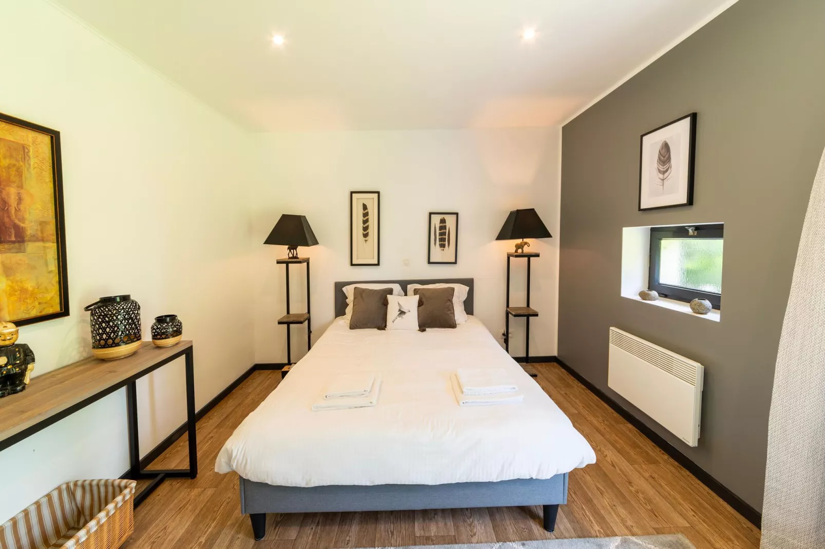 La maison du fagnard-Bedroom