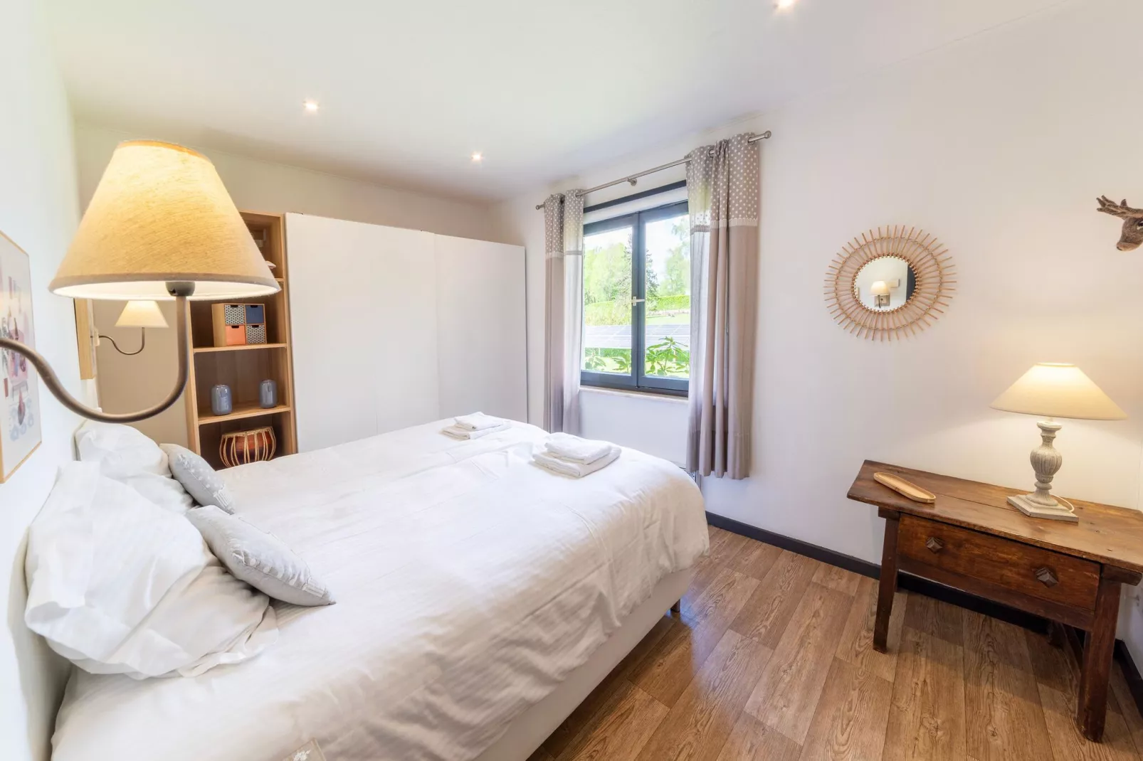 La maison du fagnard-Bedroom