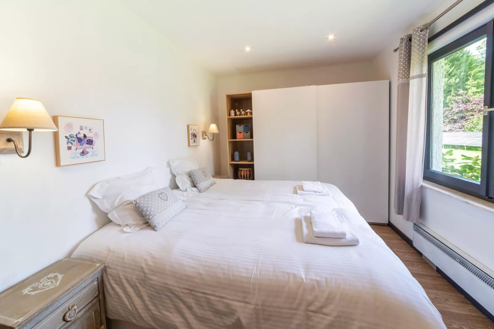 La maison du fagnard-Bedroom