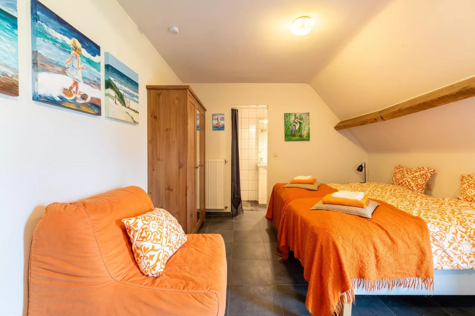 Hof ter Blote-Schlafzimmer