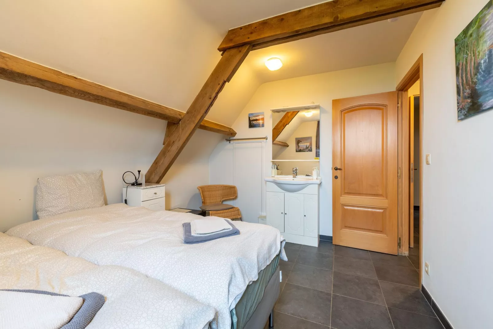 Hof ter Blote-Schlafzimmer