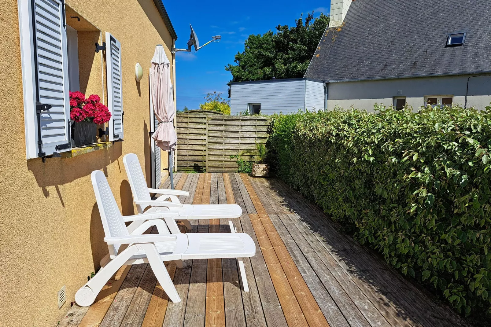 Ferienhaus Plounéour-Brignogan-Plages-Terrace balcony