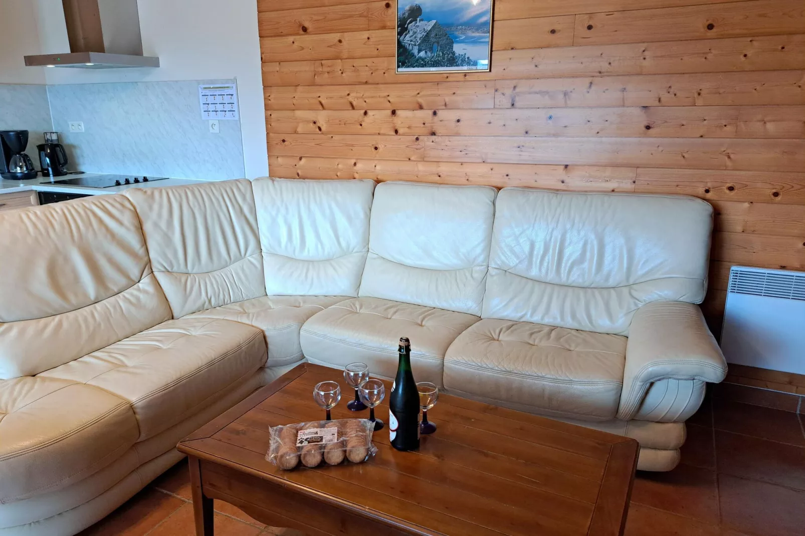 Steinhaus in Strandnähe Cléder-Living room