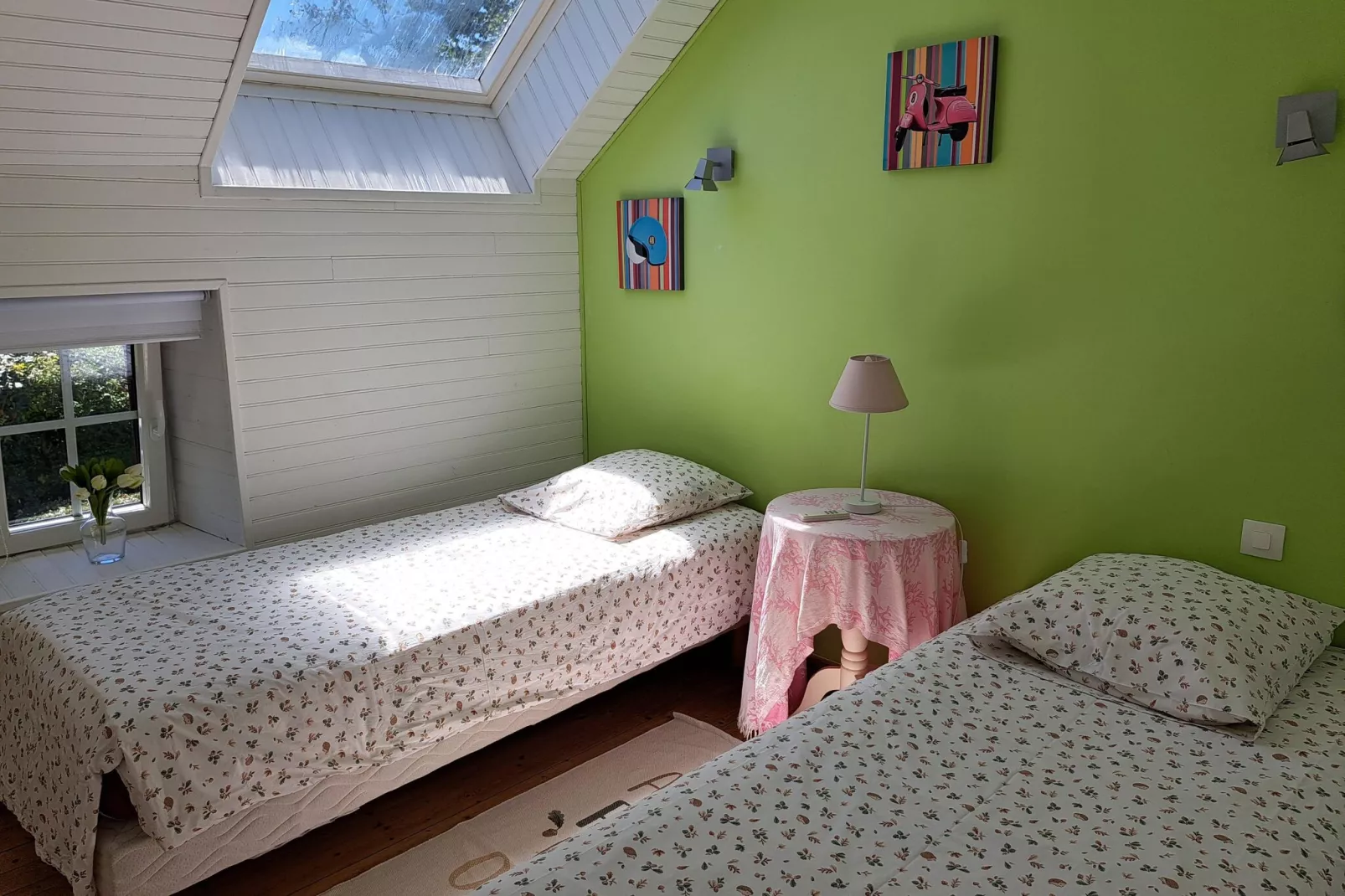 Natursteinhaus Ploudalmézeau-Portsall-Chambre
