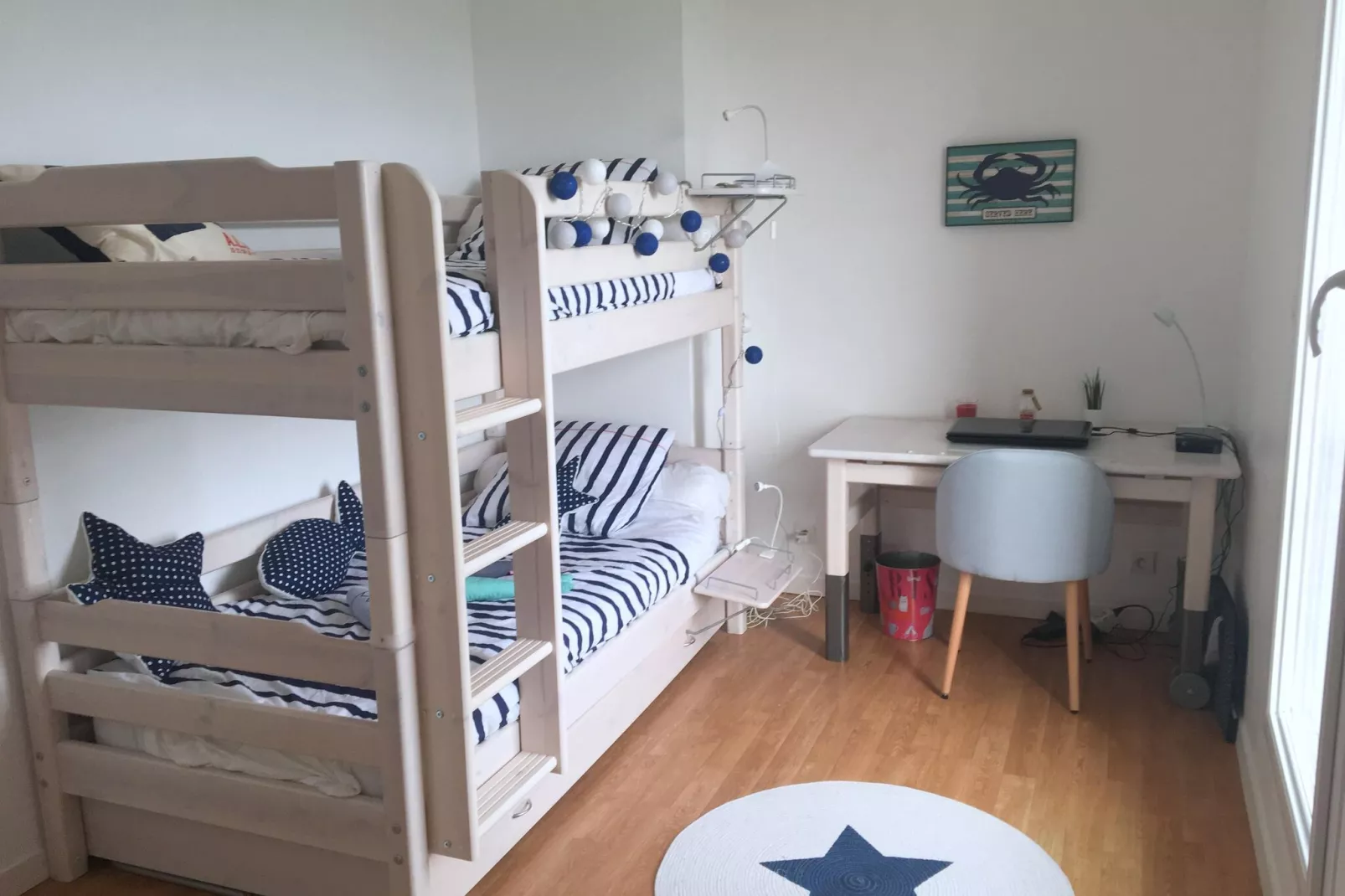 180° Panorama Meerblick Ferienhaus Telgruc-sur-Mer-Chambre