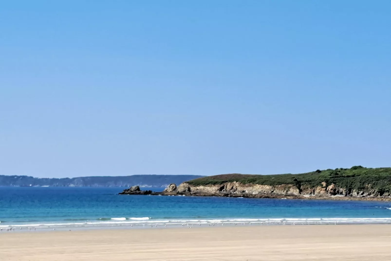 180° Panorama Meerblick Ferienhaus Telgruc-sur-Mer-Zones d'été à 1 km