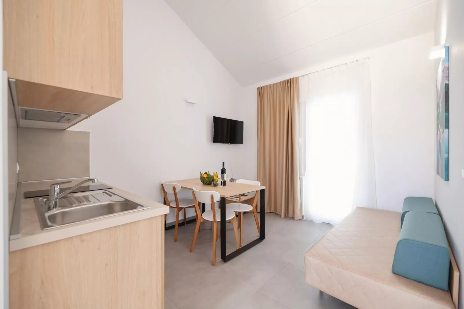 Apartments Medena Trogir - Seget Donji - A2plus2 Superior ca 42 qm für 4 Pers-Wohnzimmer