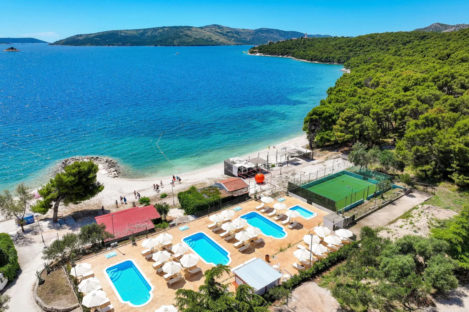 Apartments Medena Trogir - Seget Donji - A2plus2 Superior seaside-Water view